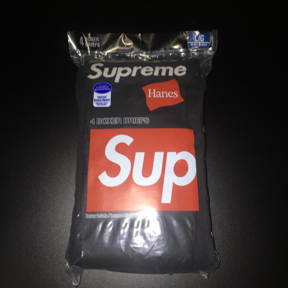 Supreme Hanes Boxers 4 Pack